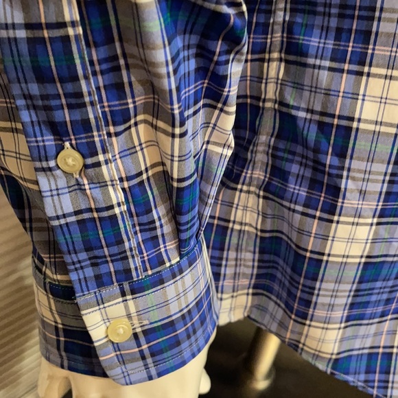 Ralph Lauren Performance Stretch Wicking Button Down Multicolor Plaid Shirt - XL - Picture 4 of 6